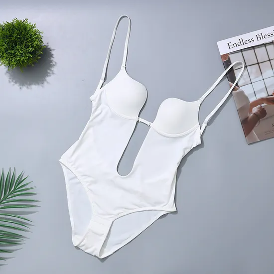 Seamless Breathable Tummy Control Abdomen Push up Backless Shapewear Sexy Bodysuit for Women