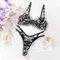 Sexy Double Layer Thin Underwear Set Wholesale Embroidery Transparent Women's Lingerie