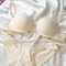 Wholesale Romantic for Women Soft Solid Color French Embroidery Lace Trim Sexy Breathable Ultra-Thin Bra Set Underwear Lingerie