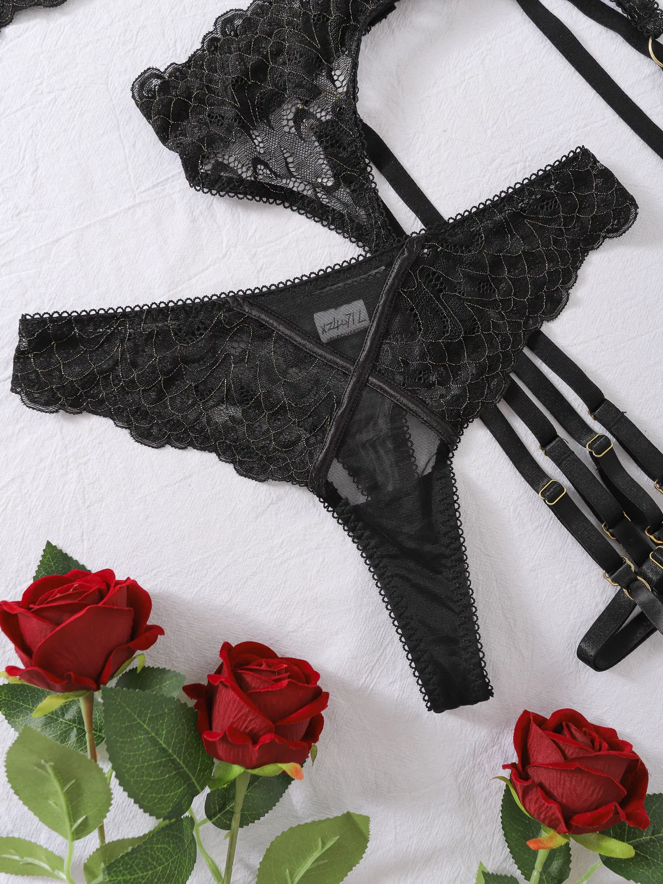 Wholesale Embroidery Lace Underwear Set for Woman Sexy High Quality Push-up Lingerie