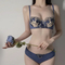 2025 Wholesale See-Through Lace Romantic Anti-Sagging Thongs Breathable Women Soft Bra Ultra-Thin Set Sexy Underwear Lingerie