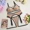 Wholesale Polka DOT Underwear Set for Woman Sexy See-Through Mesh Lingerie