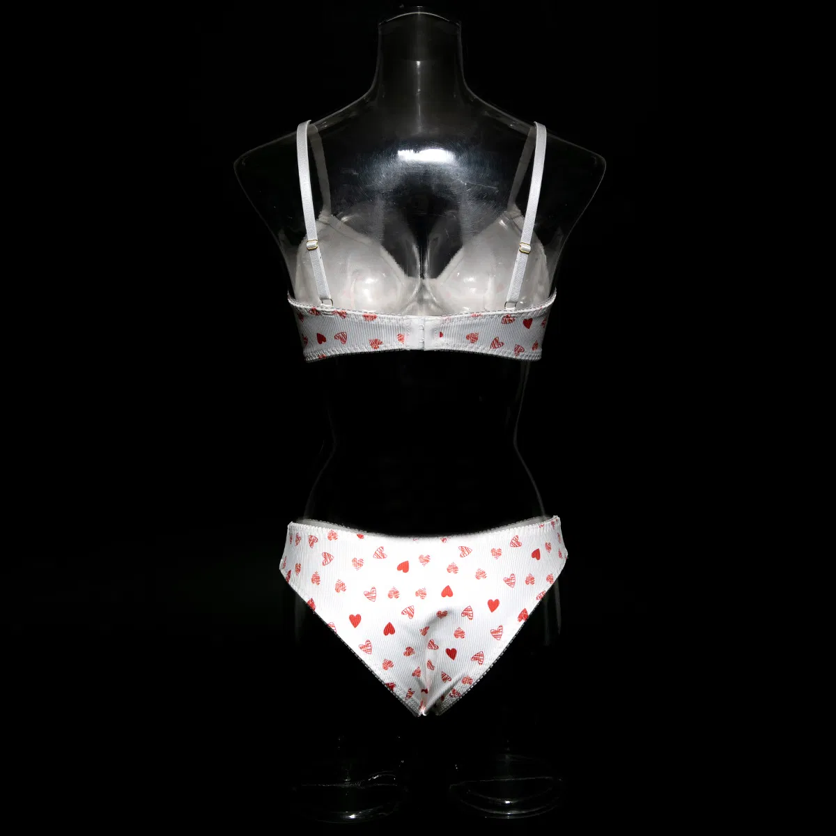 Sexy Ultra-Thin Transparent Mesh 2 PCS Bra and Panty Set New Style Wholesale Woman's Lingerie