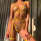 High Quality Transparent Underwear Set Sexy Floral Embroidered Lingerie