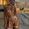 Wholesale Ultra-Thin Floral Embroidery Lace Underwear Set Sexy Transparent Mesh Lingerie