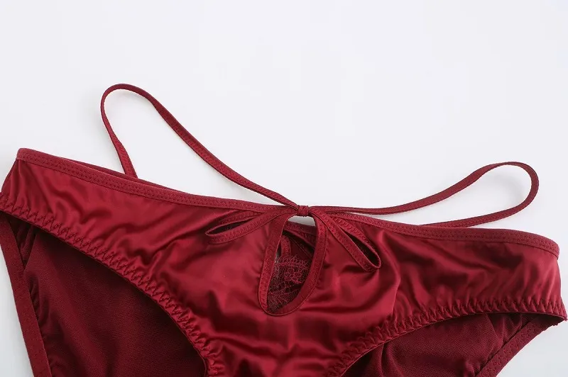 Wholesale French Style Transparent Eyelash Lace Sexy Breathable Satin Ultra-Thin Lingerie for Women Gathering Bra Set Underwear