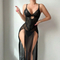 Sexy Luxury See-Through Mesh Bra Set for Woman Hot Selling Ultral-Thin Lingerie