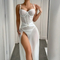 Wholesale Luxury Transparent Mesh Women Underwear Set Sexy Solid Color Lingerie