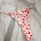 Sexy See-Through Women Bra Set with Embroidery New Red Heart Pattern Lingerie Set