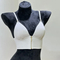 French Wholesale Light-Sensitive Surface Fine Shoulder Strap Front Buckle Triangular Cup Bra Underwear Set Sexy Lingerie