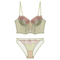 Wholesale New Style Rose Fishbone for Women Bra Set Sexy Underwear Lingerie