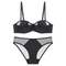 French Breathable Ultra-Thin Strapless Smooth and Seamless Women Soft Sexy Bra Set Underwear Lingerie