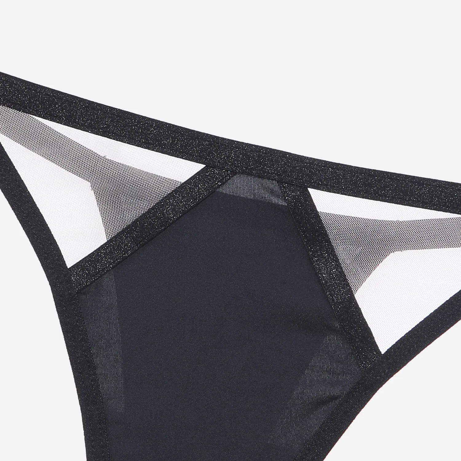 2025 French Smooth Mesh Fishbone Gathering Breathable for Women Soft Bra Breathable Ultra-Thin Set Sexy Underwear Lingerie