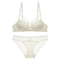 Wholesale Transparent Seduction Front Button for Women Soft Bra U-Shaped Breathable Ultra-Thin Set Sexy Underwear Lingerie