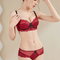 Wholesale Seduction Embroidery Lace Trim Sexy Breathable for Women Soft Bra Breathable Ultra-Thin Set Sexy Underwear Lingerie