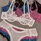 Wholesale Sexy Lace Underwear Erotic Set Women Transparent Mesh Mature Lingerie