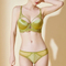 Fashion Sexy Hollow out Seamless Lingerie Push up Underwear Bra Set for Women