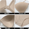 Sexy Wireless Underwear Triangular Cup Free Size Solid Seamless Push up Bra Set for Women
