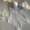 Wholesale Sexy French Bow Transparent Lace Lingerie Factory Directly Women Bodysuit