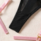 Sexy Bowknot Transparent Mesh Color Contrast Bra Set Hot Selling Garter Belt Woman Lingerie
