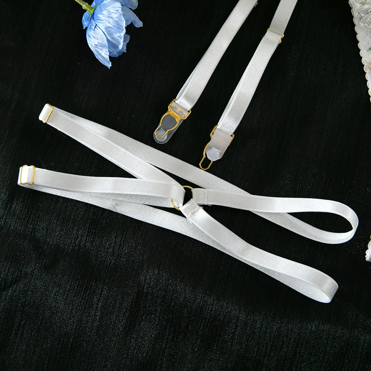 High Quality Women Floral Embroidery Underwear Sexy See-Through Mesh Lingerie