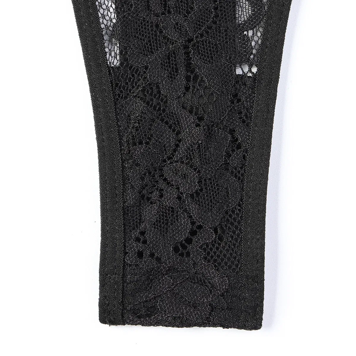 Wholesale Sexy PU Transparent Underwear Set Hot Erotic Bondage One Piece Lingerie