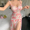 Wholesale See-Through Mesh Sleeveless Underwear Set Sexy Ultral-Thin Women Lingerie