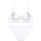 2025 New Style Wholesale French Hollow Outsexy Breathable Ultra-Thin Gathering Bra Set Underwear Lingerie
