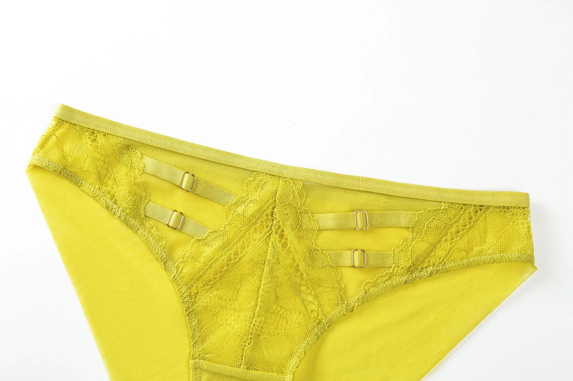 Wholesale French Hollow out Embroidery Lace Trim Sexy Breathable Ultra-Thin Gathering Bra Set Underwear Lingerie