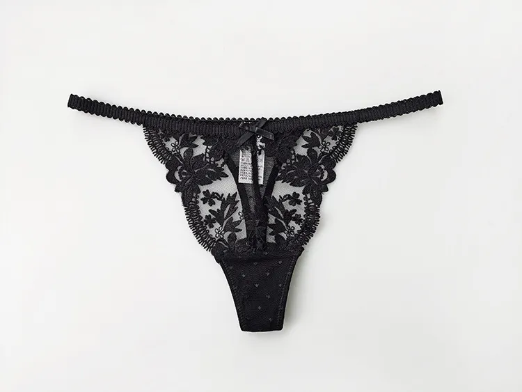 Sexy Wholesale Underwear Embroidered French Ultra-Thin Set for Women Lace Soft Bra Lingerie