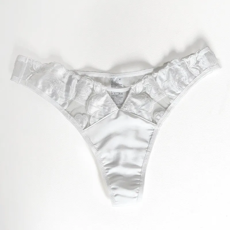 New Style French Ultra-Thin Rose Embroidery Lace Bra Set Romantic Sexy Underwear Wholesale Lingerie