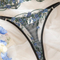 New Delicate Floral Pattern Woman Bra Set Sexy See-Through Two Piece Lingerie