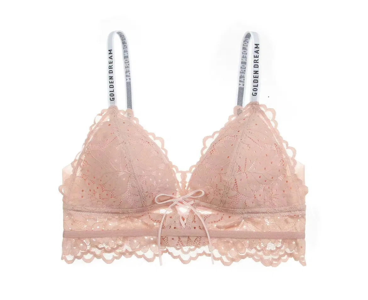 2025 Hot Sell French Ultra-Thin Set for Women Lace Soft Sexy Underwear Bra Lingerie