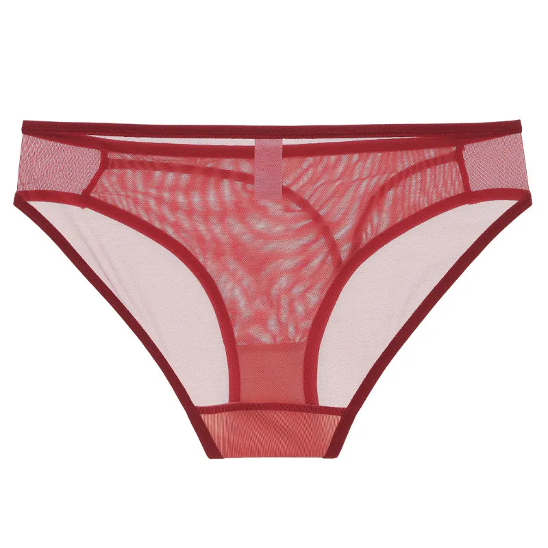 2025 Wholesale Mesh Gathering Ladies Breathable for Women Soft Bra Breathable Ultra-Thin Set Sexy Underwear Lingerie