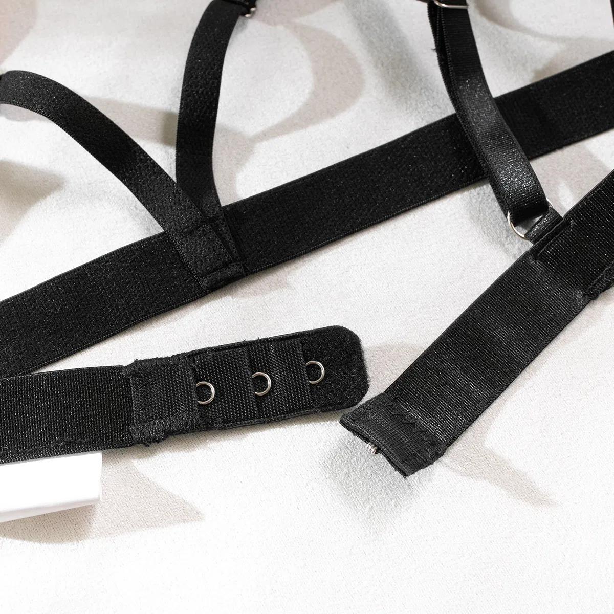 Wholesale New Woman Bra Panty Set Sexy Bow Hollow out Bondage Open Lingerie