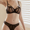 Factory Wholesale Women Gather Bra Set Female Plus Size Push up Underwear