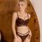 Wholesale French Embroidery Lace Trim Breathable Hollow out Ultra-Thin Romantic for Women Soft Bra Underwear Set Sexy Lingerie