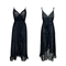 Wholesale Dress See-Through Rhinestone Nightgown Dresses Sexy V-Neck Nightwear