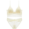 Hot Sell Sexy French Ultra-Thin Set U-Shaped Backless Lace for Women Bra Underwear Lingerie