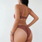 French Sexy Women Underwear Ultra-Thin Satin Lace Set Bra Lingerie