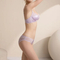 Wholesale French Smooth Lace Ultra-Thin Romantic for Women Soft Sexy Underwear Bra Set Lingerie