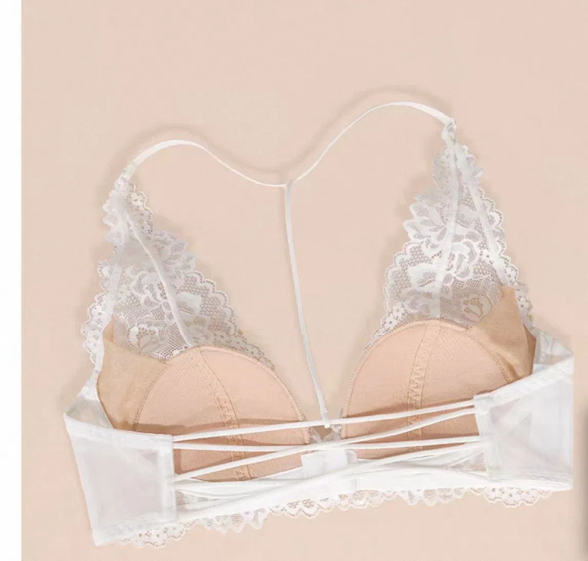 French Style Sexy Lingerie for Women Ultra-Thin Lace Bra Underwear Set