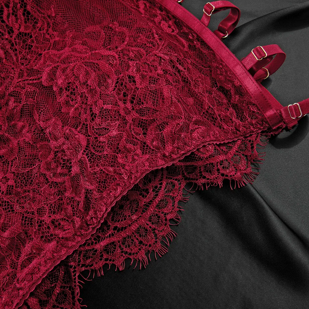 Wholesale Embroidered Underwear Set for Woman Sexy See-Through Hollow out Lingerie