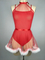 New Christmas See-Through Mesh Bra Panty Set Sexy Luxury Woman One Piece Lingerie