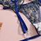 Wholesale See-Through Bra and Panty Set Sexy Floral Embroidered Woman Lingerie