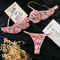 New Arrival Ultra-Thin Woman Underwear Set Sexy See-Through Heart-Shaped Lingerie