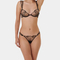 Ultra-Thin French Embroidery Lace Romantic for Women Soft Sexy Bra Set Underwear Lingerie