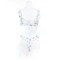 Wholesale Floral Print See Through Mesh Underwear Set New Luxury Ultra-Thin 2PCS Lingerie