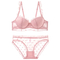 2025 Hot Sell Sexy Woman Ultra-Thin Embroidery Lace Trim Sexy Breathable Bra Set Underwear Lingerie