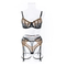 Wholesale See-Through Embroidery Lace Bra Brief Set Sexy Thin Woman Lingerie
